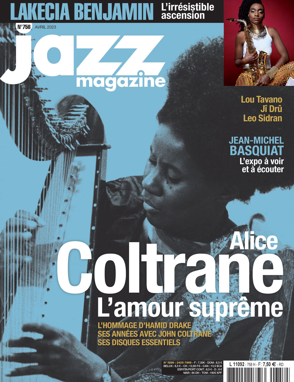 758 Jazz Magazine - Avril 2023 - Alice Coltrane