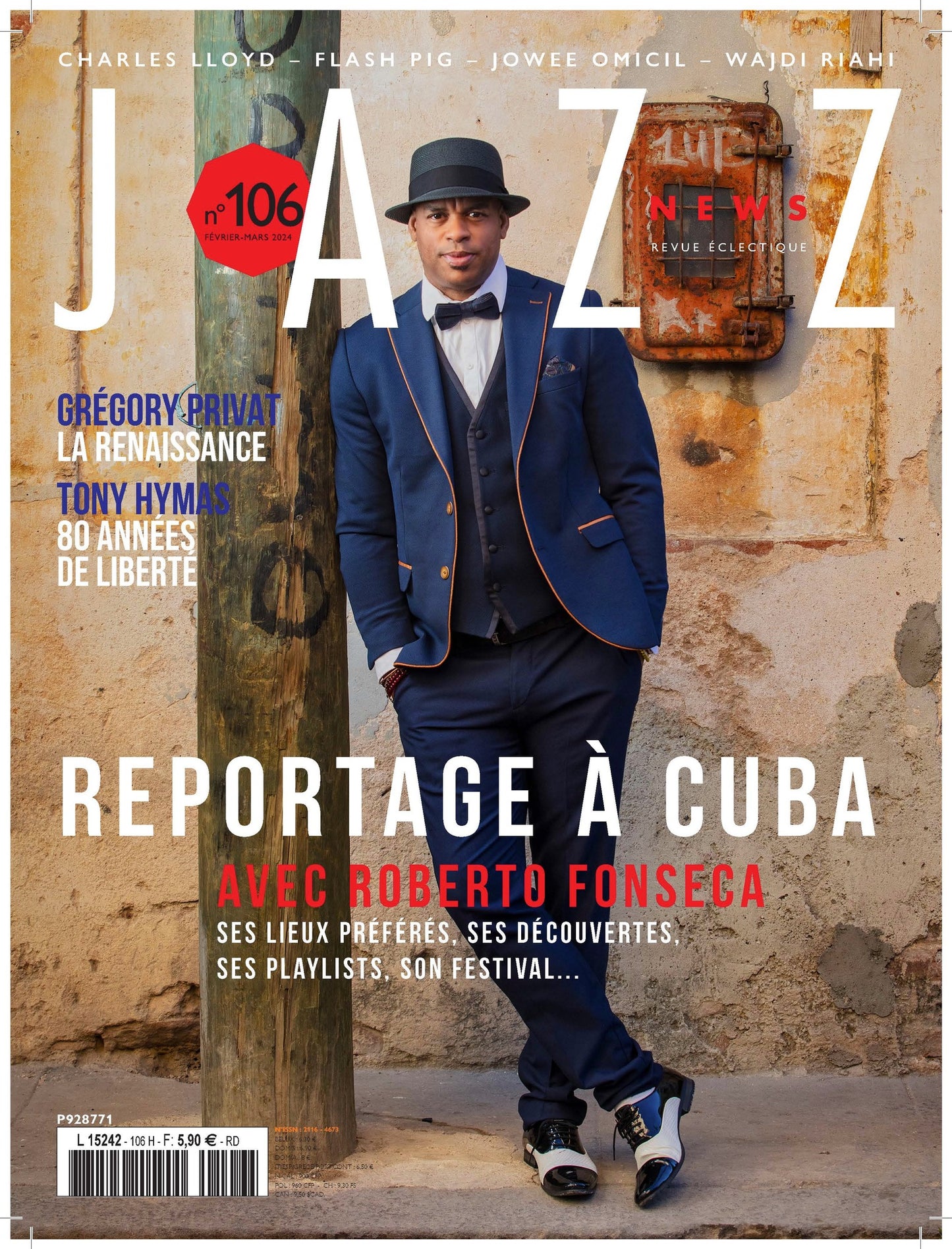 106 Jazz News - Février Mars 2024 - Reportage à Cuba