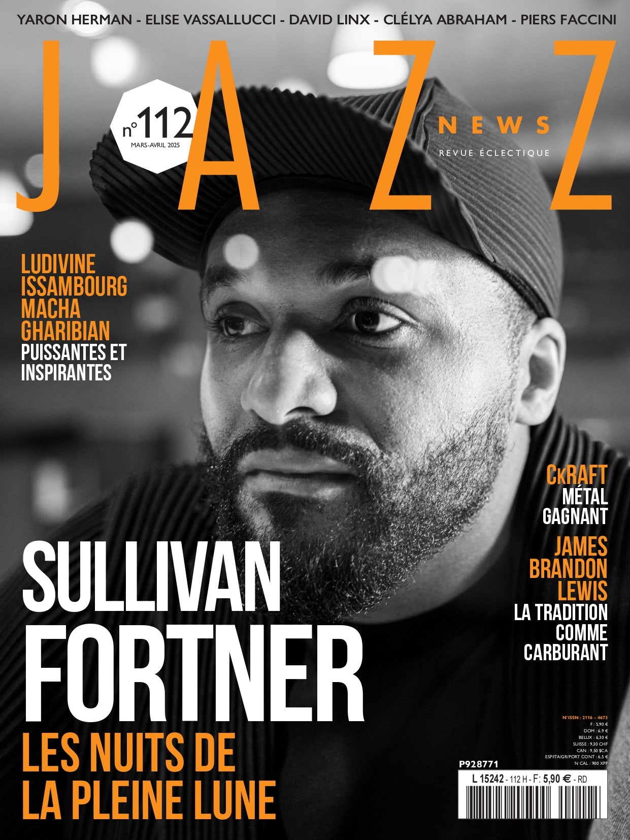 112 Jazz News - Mars Avril 2025 - Sullivan Fortner