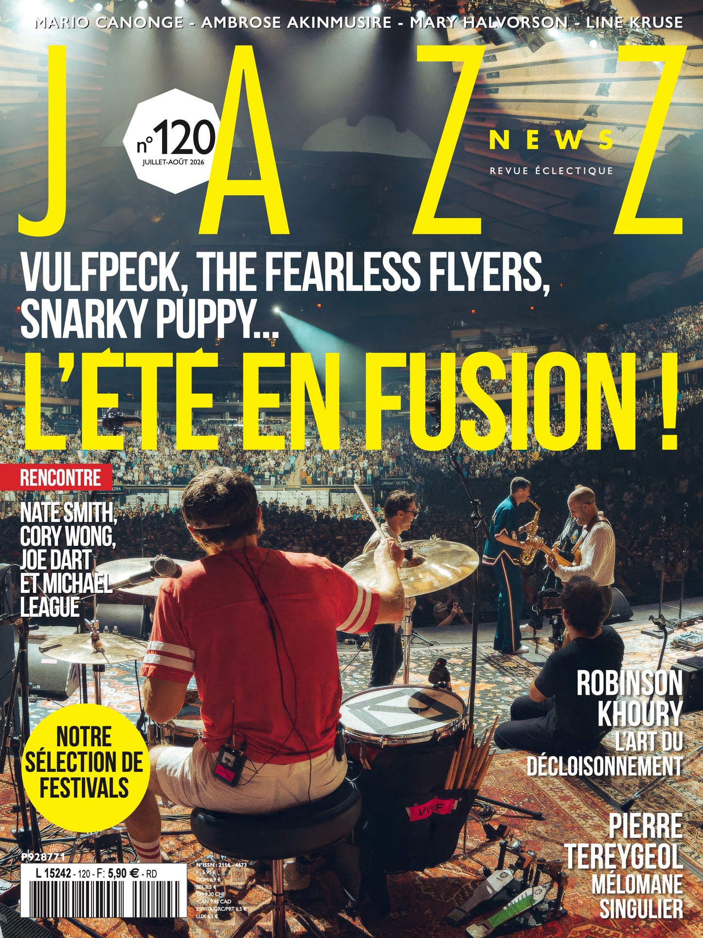120 Jazz News - Juillet Août 2026 - L'été en fusion