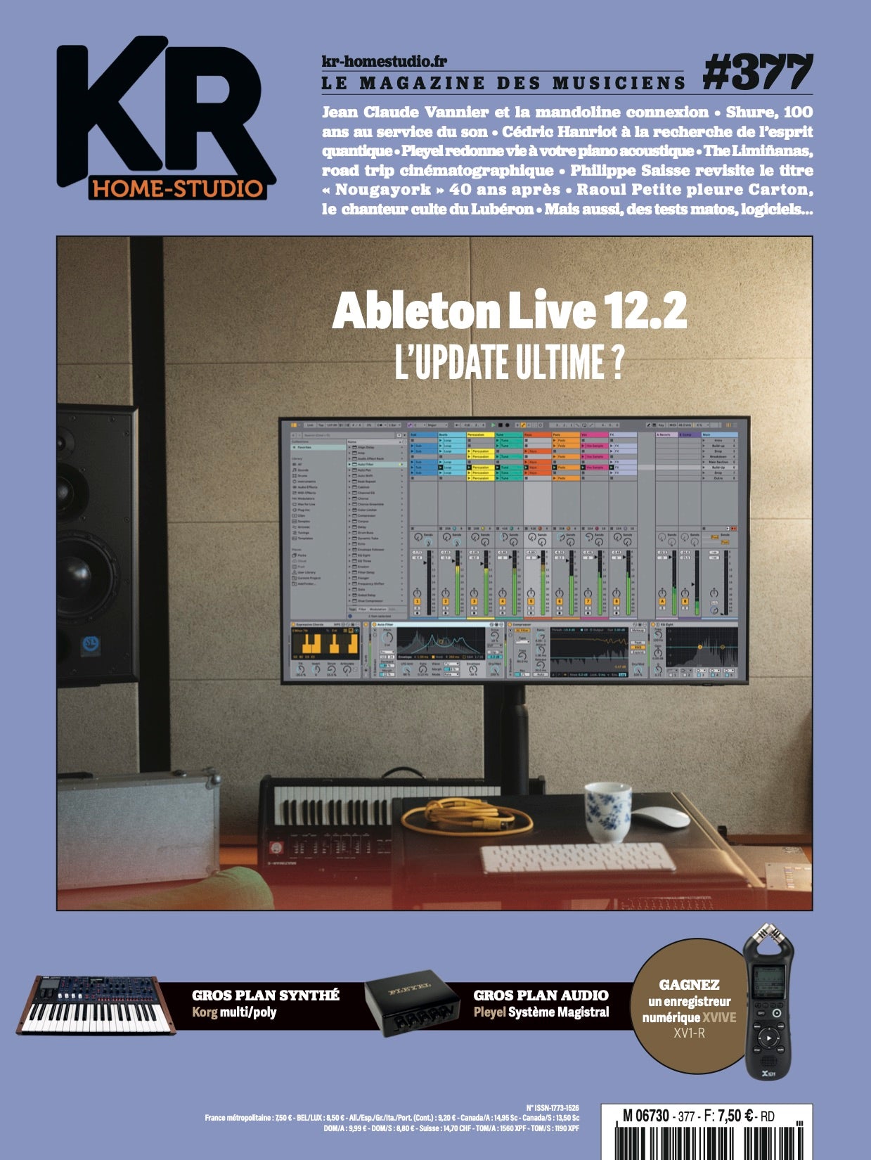 377 KR - Mars Avril 2025 - Ableton Live 12.2