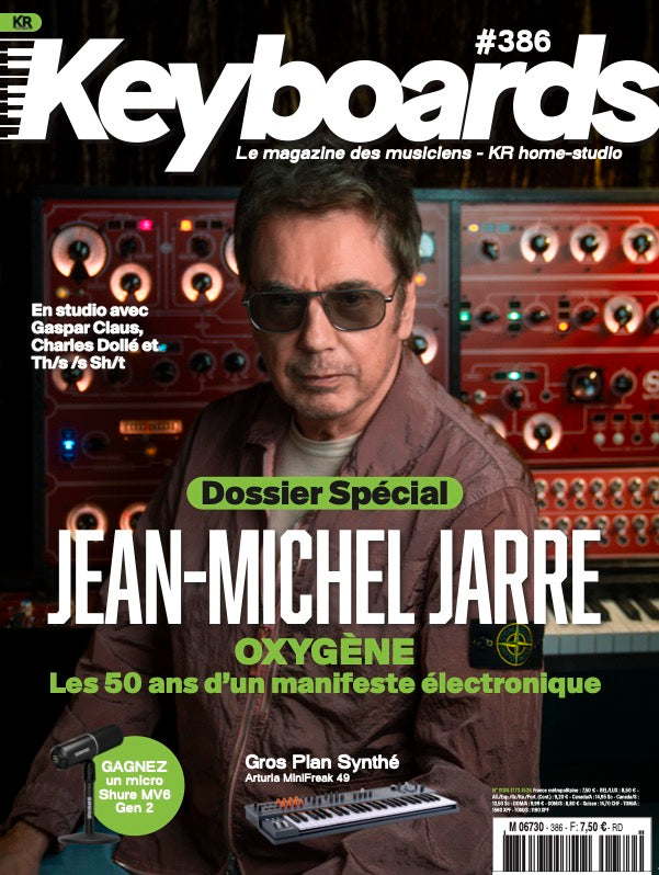 386 KR - Octobre Novembre 2026 - Jean-Michel Jarre, les 50 ans d'Oxygène