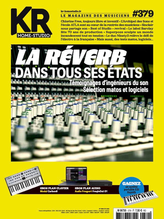 379 KR - Aout Septembre 2025 - La Réverb dans tous ses états