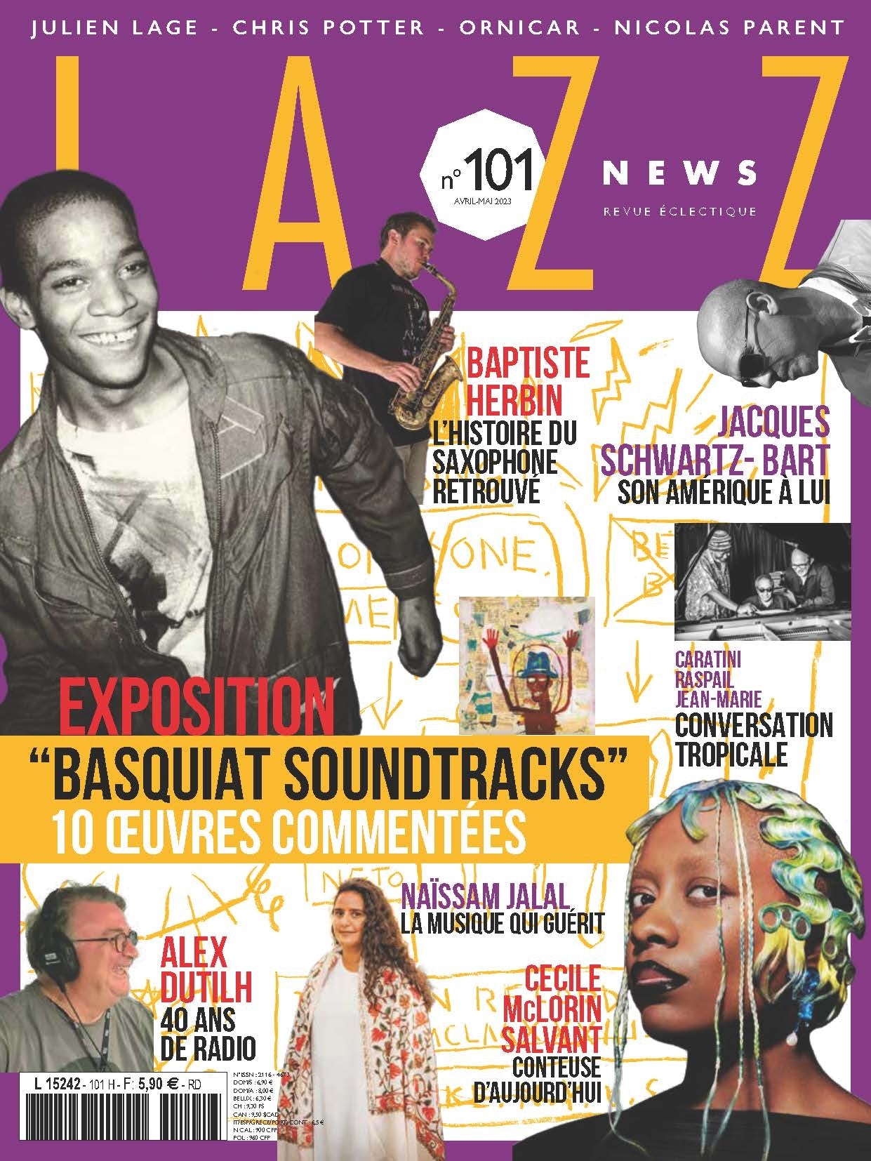 101 Jazz News - Avril Mai 2023 - Basquiat Soundtracks