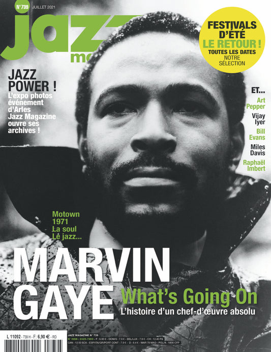 739 Jazz Magazine - Juillet 2021 - Marvin Gaye, What's Going On