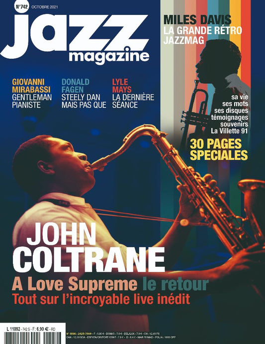 742 Jazz Magazine – Octobre 2021 – John Coltrane A Love Suprem Live