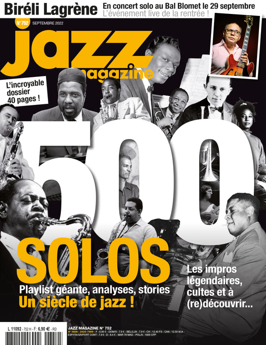 752 Jazz Magazine - Septembre 2022 - 500 solos