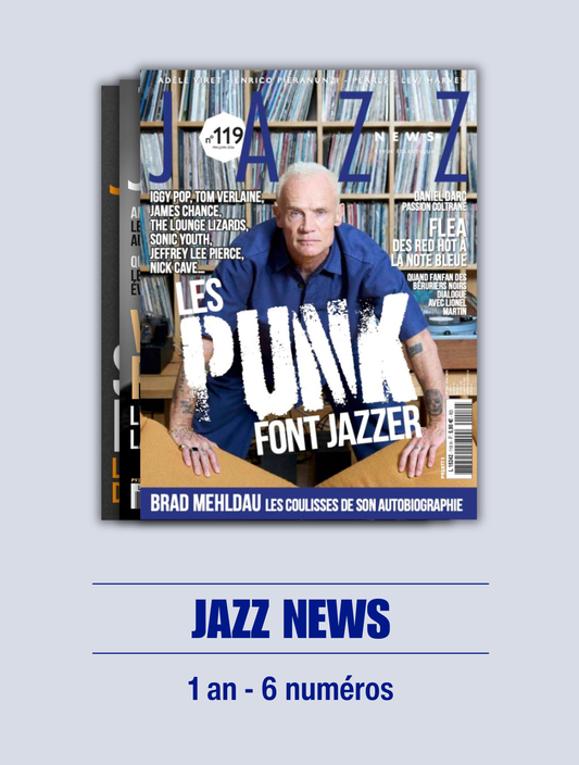 Jazz News - Abonnement 1 an - 6 numéros
