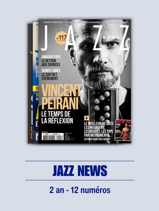 Jazz News - Abonnement 2 ans - 12 numéros
