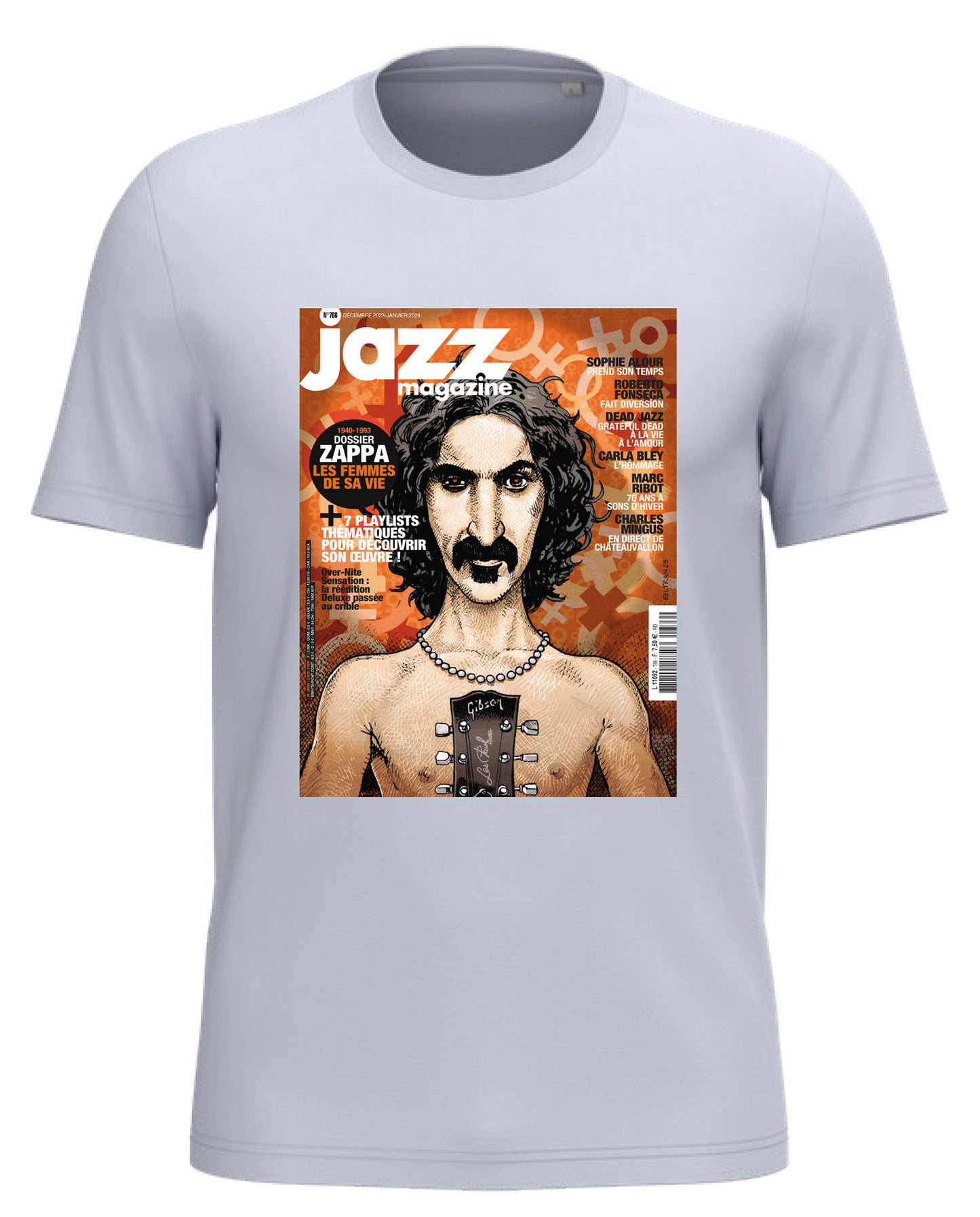 Offre n°784 (août) - 11 mois + le Tee-Shirt collector Frank Zappa