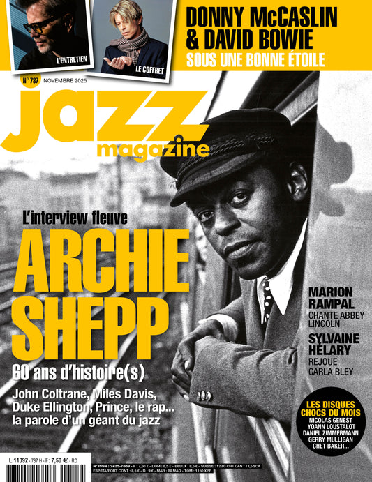 787 Jazz Magazine - novembre 2025 - Archie Shepp