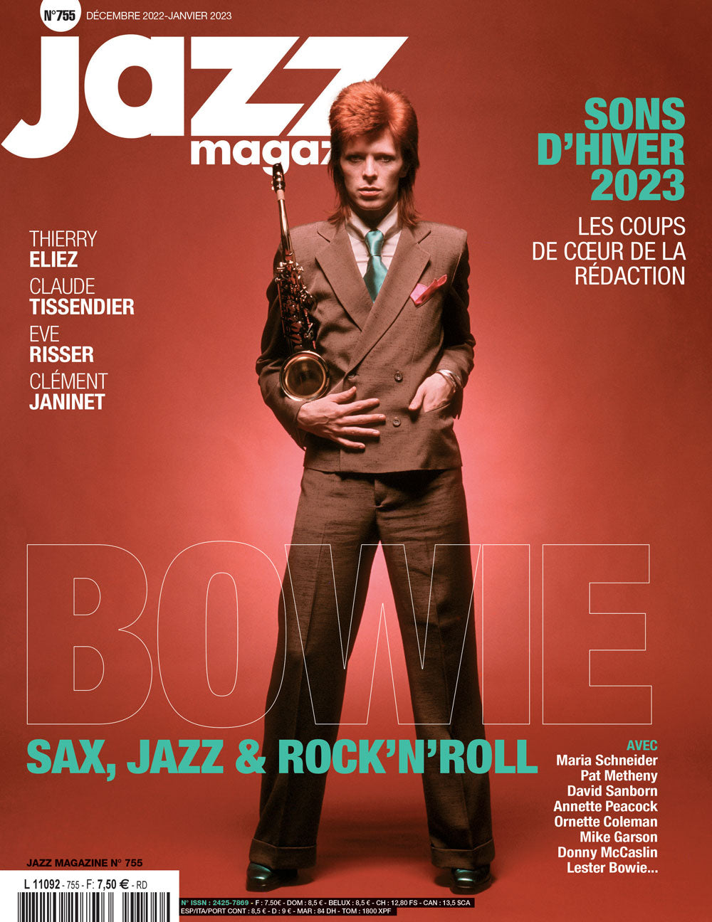 755 Jazz Magazine - Janvier 2023 - David Bowie