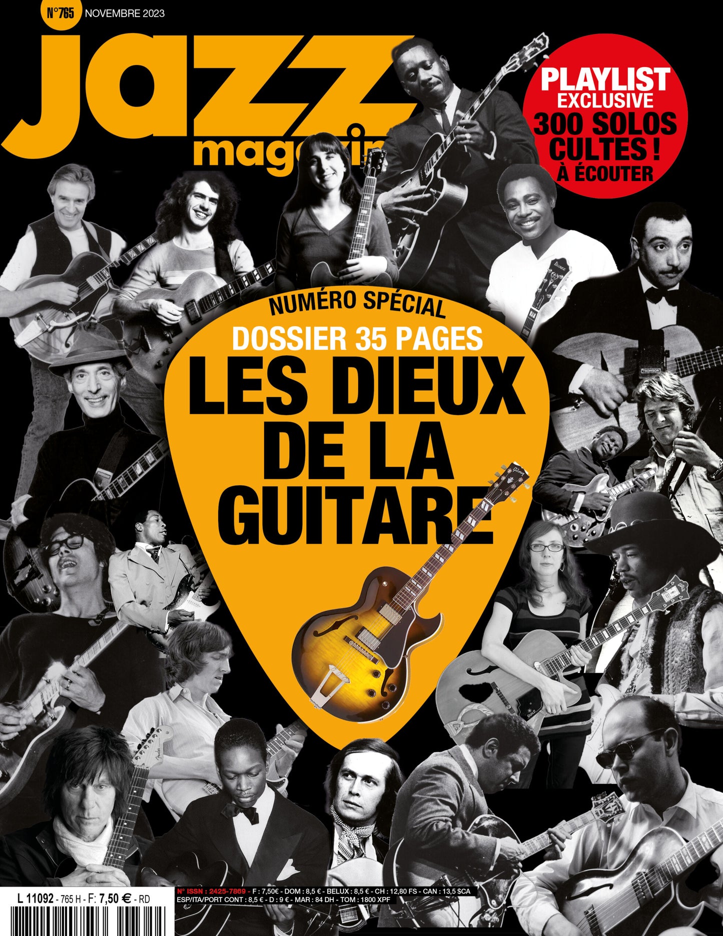 765 Jazz Magazine - Novembre 2023 - Les dieux de la guitare