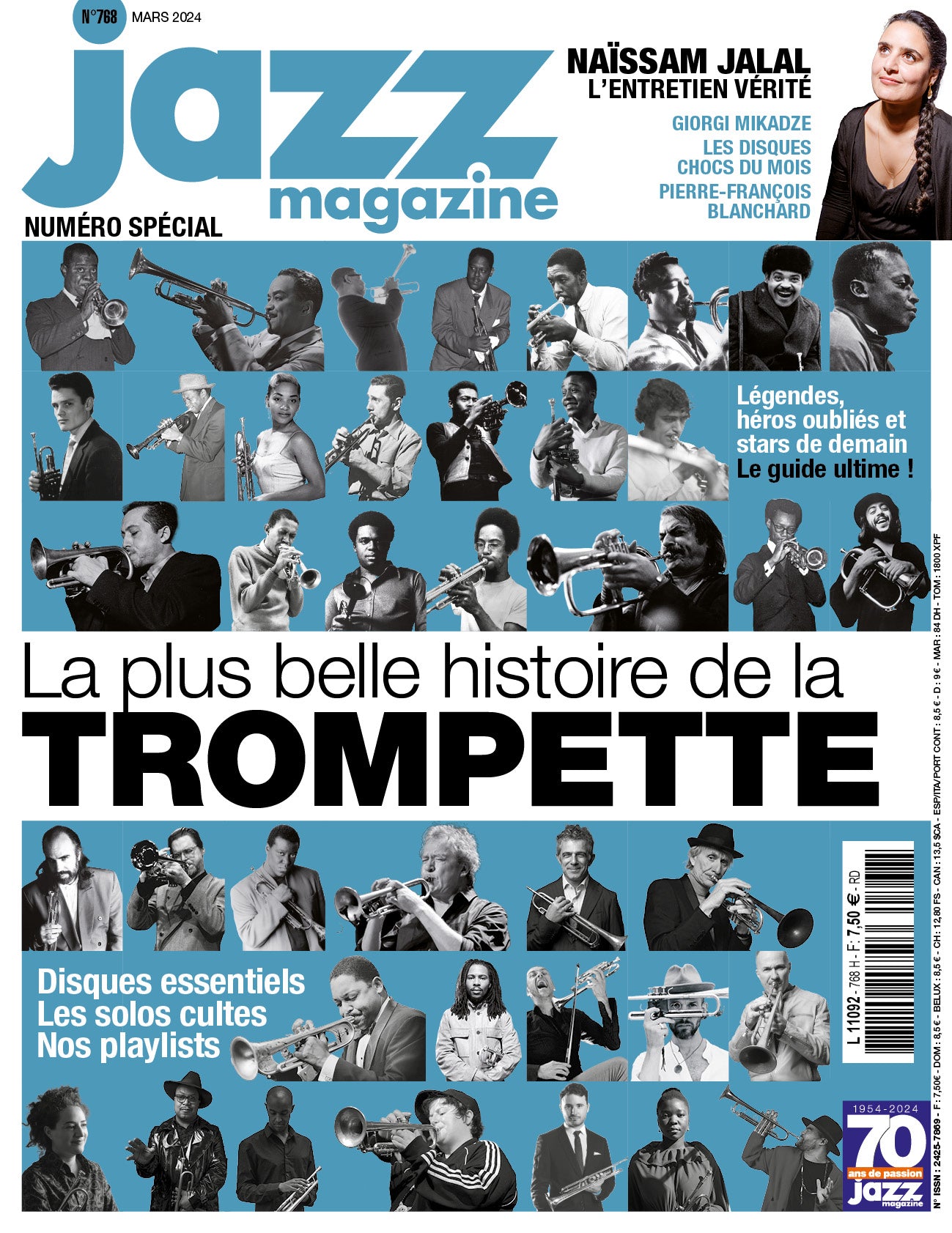 768 Jazz Magazine - Mars 2024 - Trompette