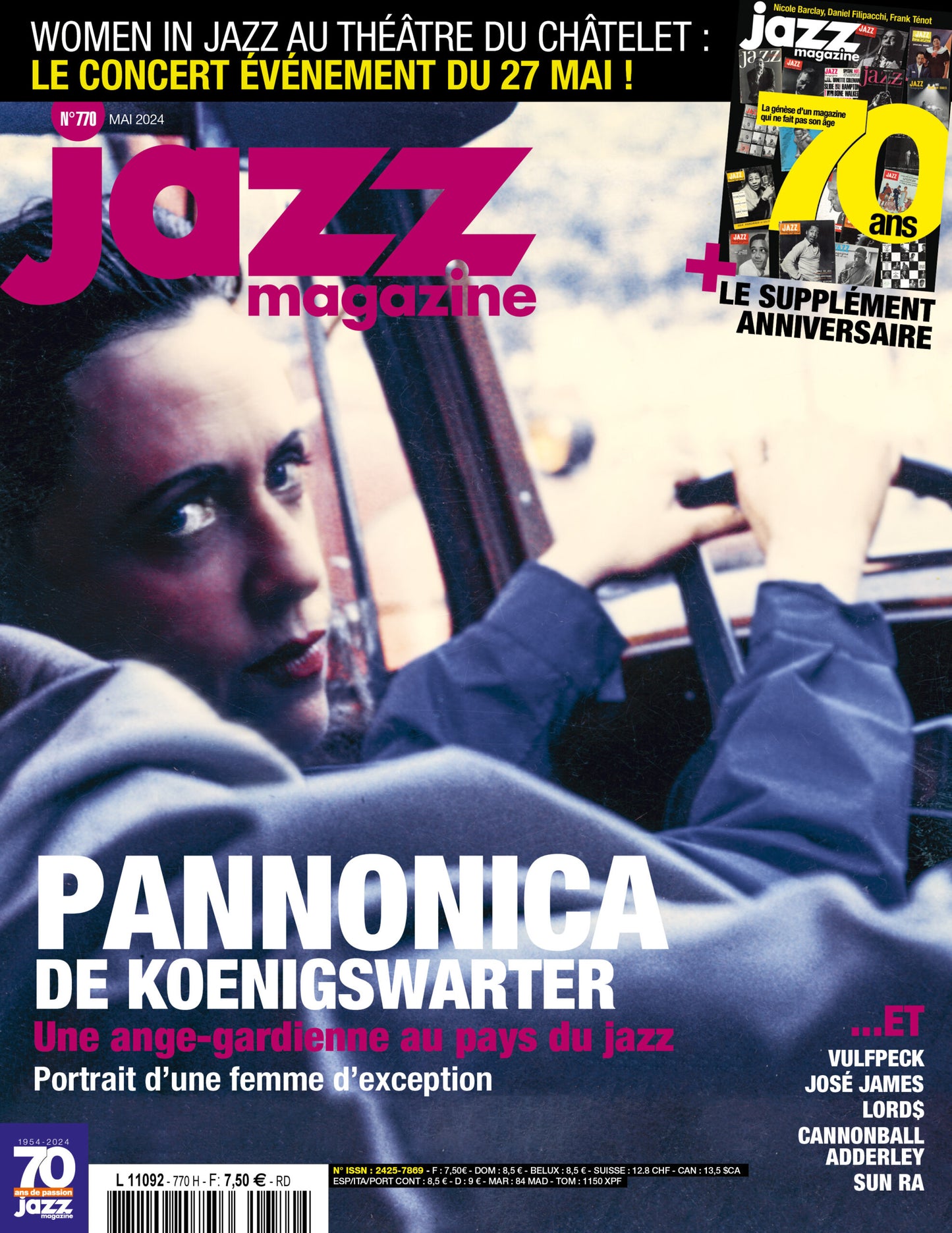 770 Jazz Magazine - Mai 2024 - Pannonica