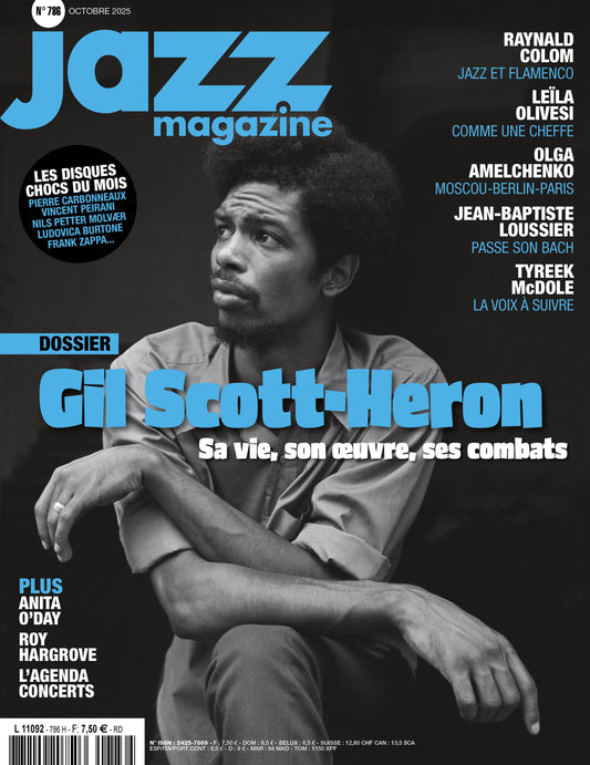 786 Jazz Magazine - octobre 2025 - Gil Scott-Heron