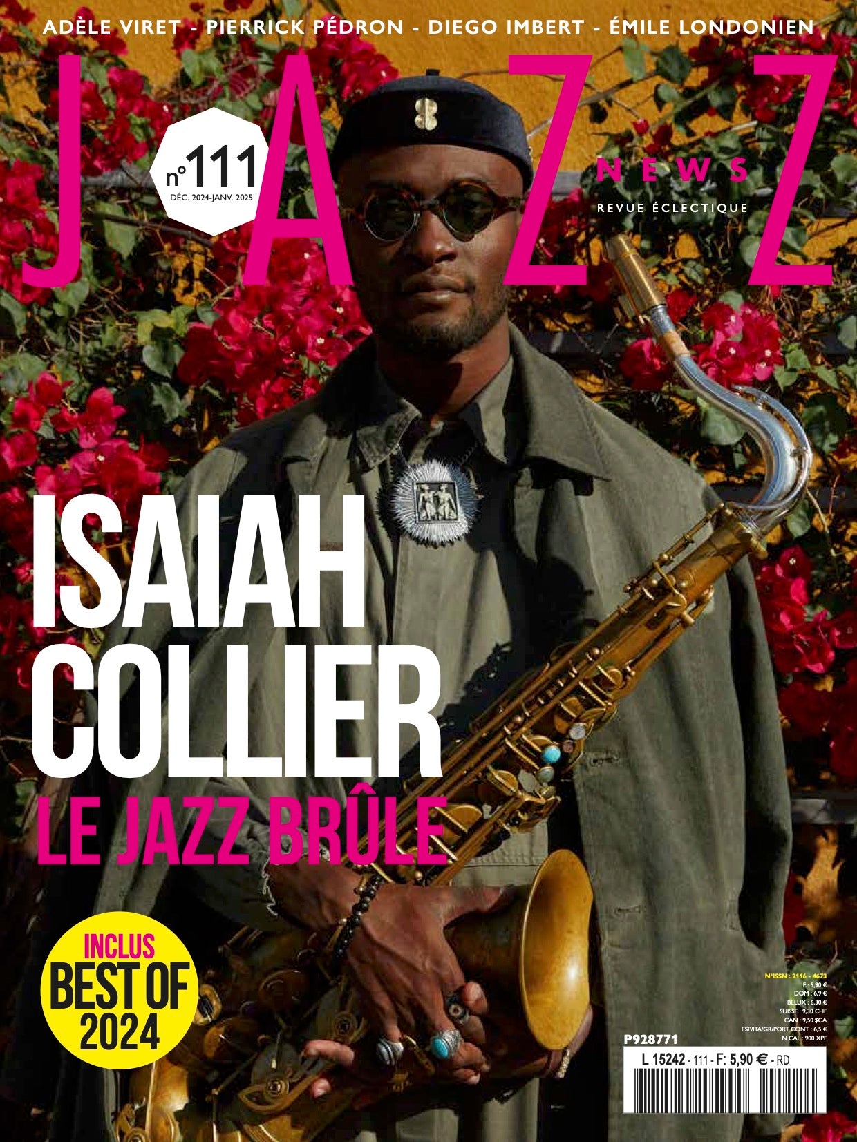 111 Jazz News - Décembre 2024 - Janvier 2025 - Isaiah Collier