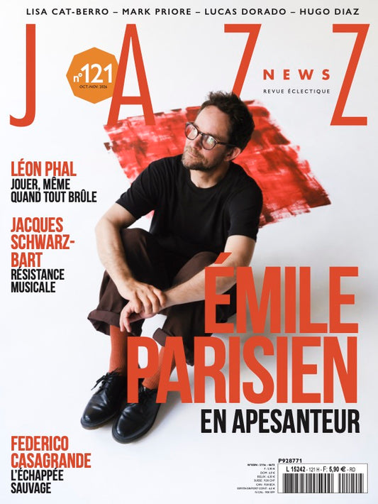 121 Jazz News - Octobre Novembre 2026 - Emile Parisien