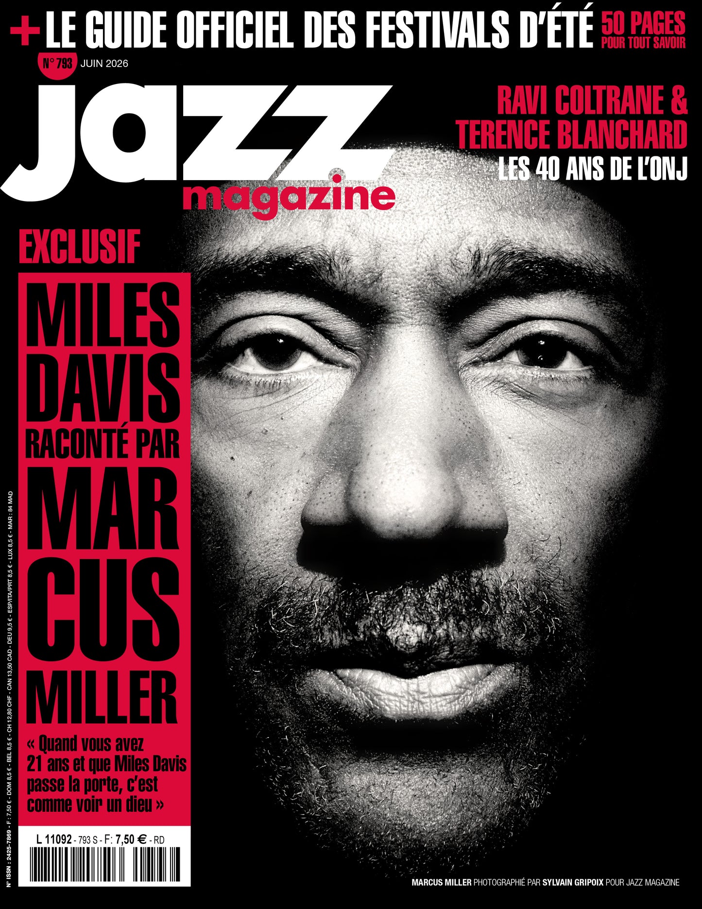 793 Jazz Magazine - Juin 2026 - Miles Davis raconté par Marcus Miller