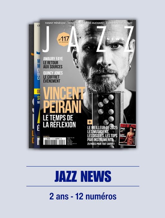 Jazz News - Abonnement 2 ans - 12 numéros